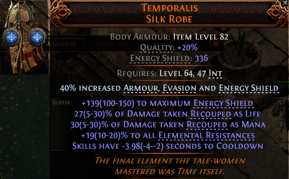 poe 2 Temporalis