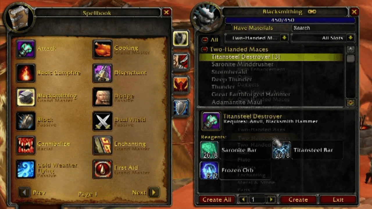 Wow Wotlk Classic Blacksmithing Guide