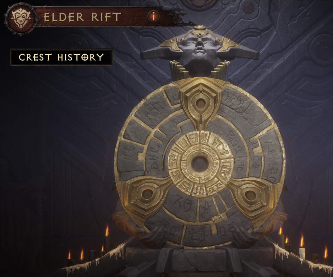 Elder Rift * 10 (use rare crest)