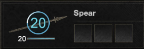 Weapon Mastery Spear 1-20